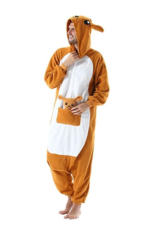 Combinaison Pyjama Homme Kangourou