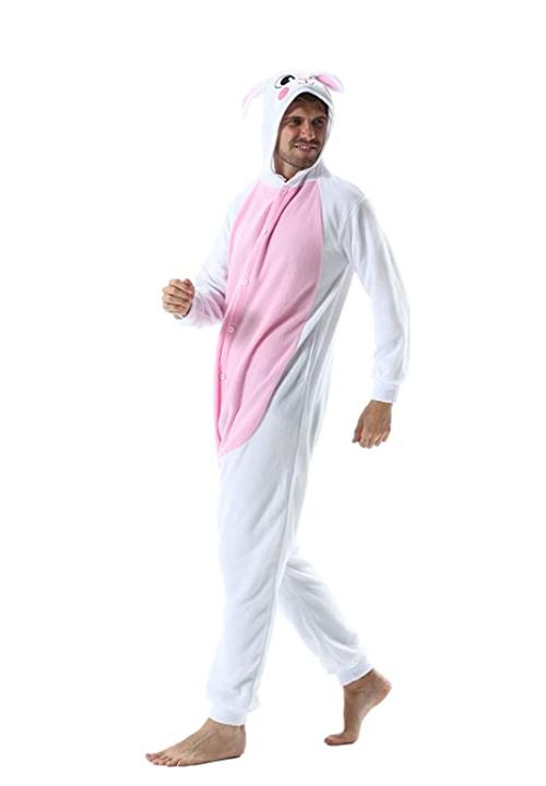 Combinaison Pyjama Lapin Blanc