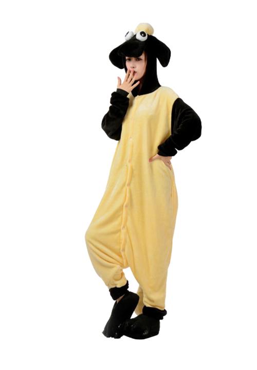 Combinaison Pyjama Mouton Noir