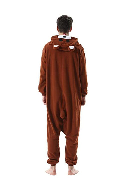 Combinaison Pyjama Homme Ours Brun