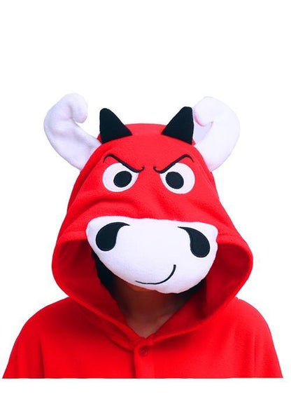 Combinaison Pyjama Taureau Rouge