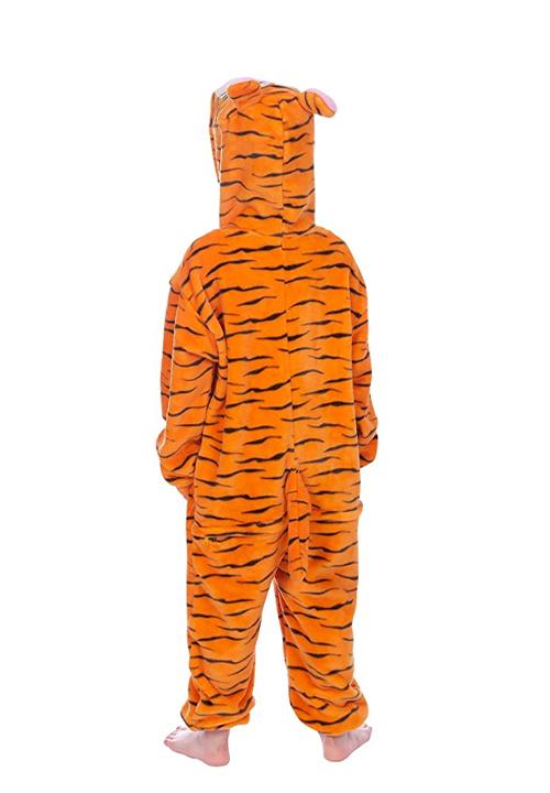 Combinaison Pyjama Tigre Orange