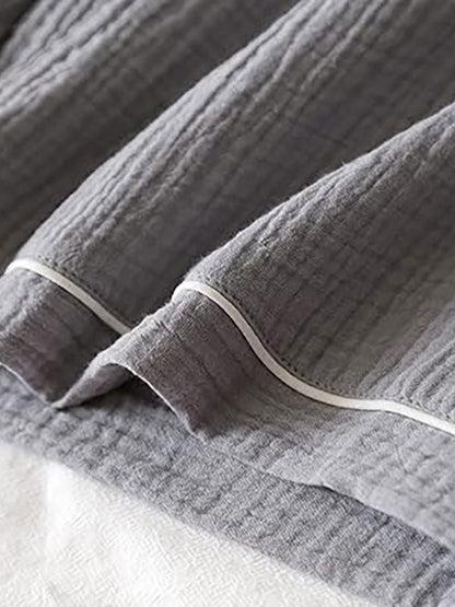 Pyjama En Coton Pour Homme Gris "Brume Matinale"