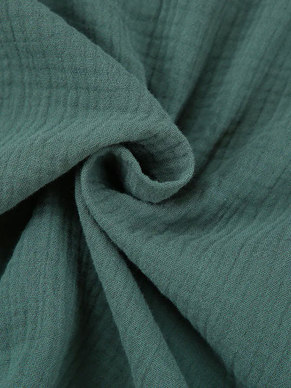Pyjama En Coton Pour Femme "Lueur d'Émeraude"