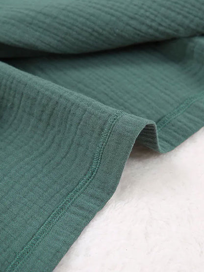 Pyjama En Coton Pour Femme "Lueur d'Émeraude"