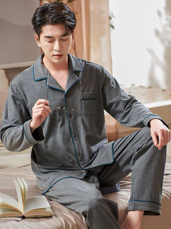Pyjama En Coton Pour Homme "Nuit d'Aventure"