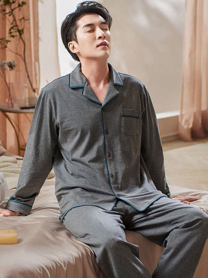 Pyjama En Coton Pour Homme "Nuit d'Aventure"