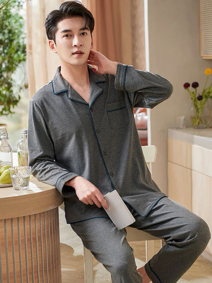 Pyjama En Coton Pour Homme "Nuit d'Aventure"