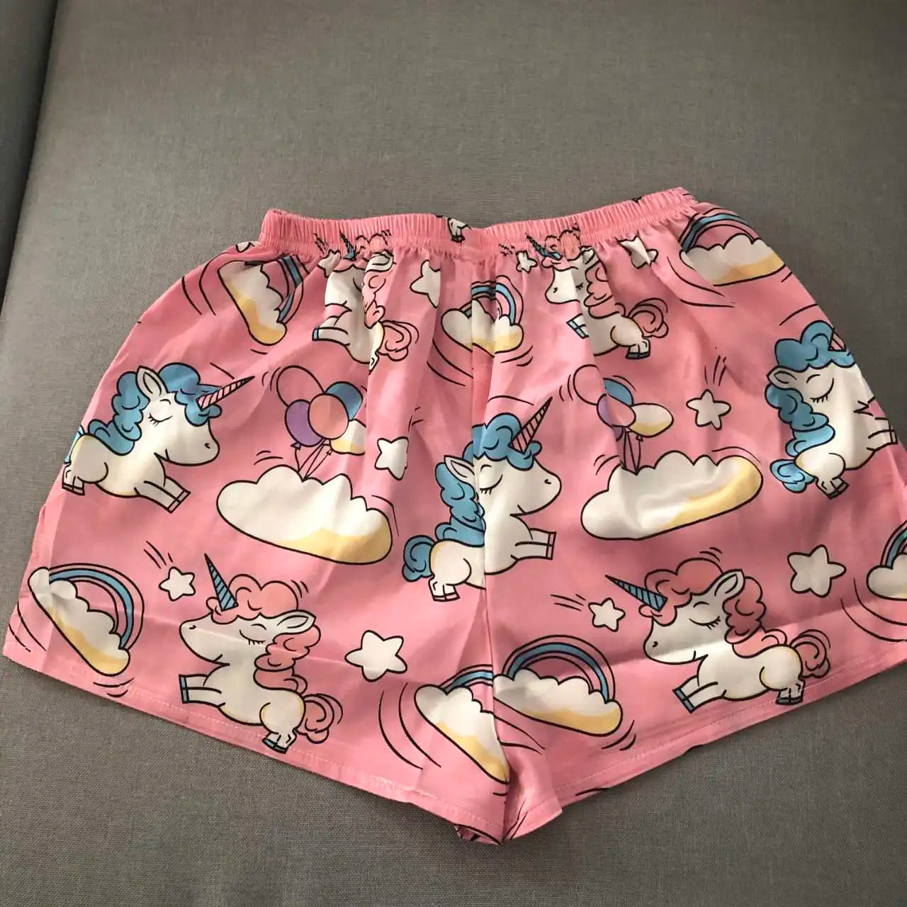 Pyjama En Satin "Licorne Rose"