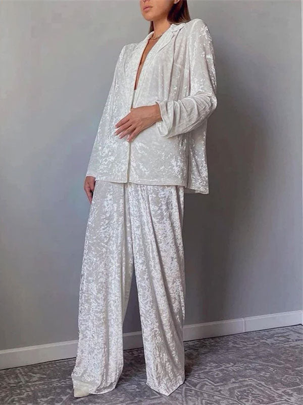 Pyjama Femme 2 Pièces "Étreinte de Velours"