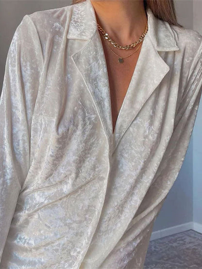 Pyjama Femme 2 Pièces "Étreinte de Velours"