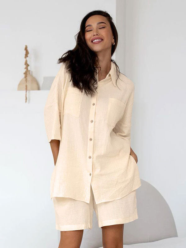 Pyjama Pour Femme 100% En Coton "Danse de Lune"