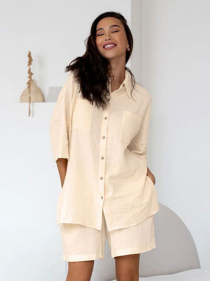 Pyjama Pour Femme 100% En Coton "Danse de Lune"
