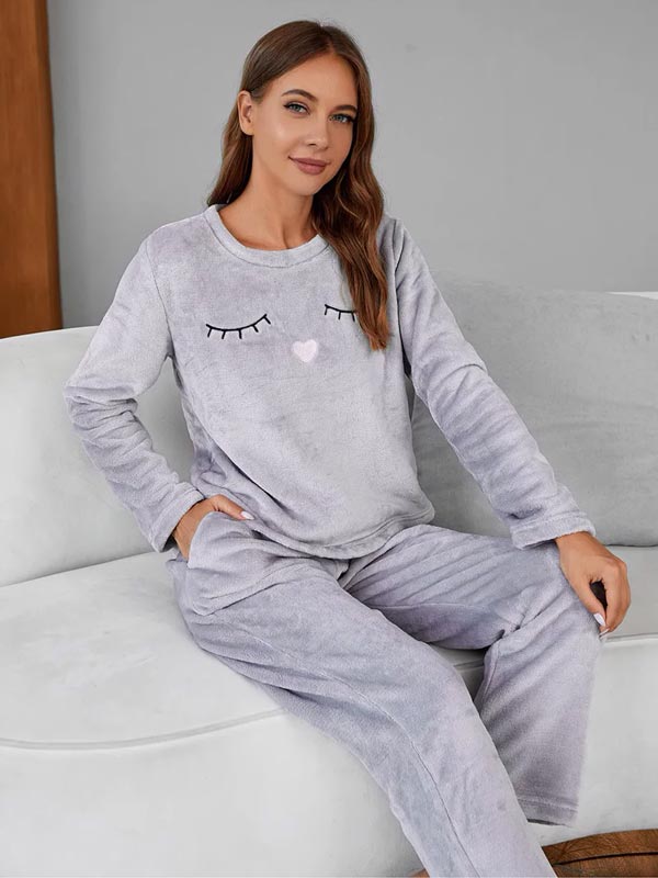 Pyjama Pour Femme Chaud 2 pièces "Symphonie Cutie"