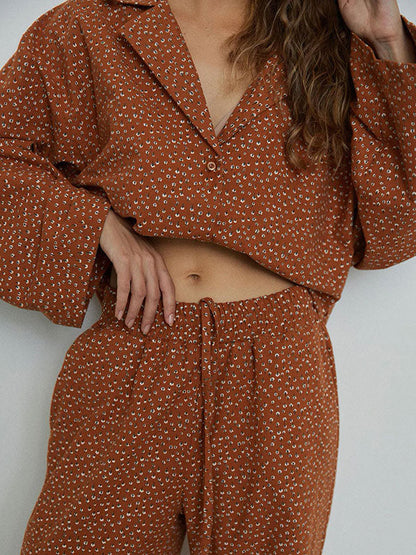 Pyjama Pour Femme Avec Chemise "Brume de Nuit"