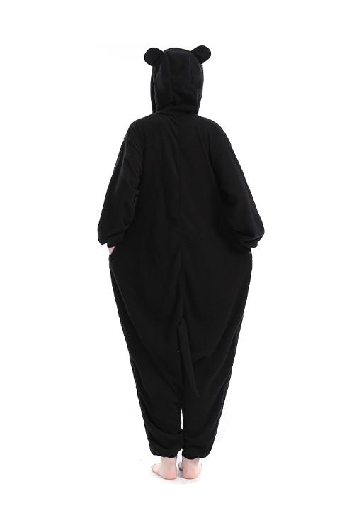 Combinaison Pyjama Cochon Noir