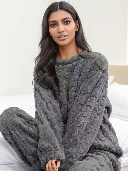 Pyjama 2 Pièces Polaire Pour Femme "Nuage Polaire" | Pyjama Shop