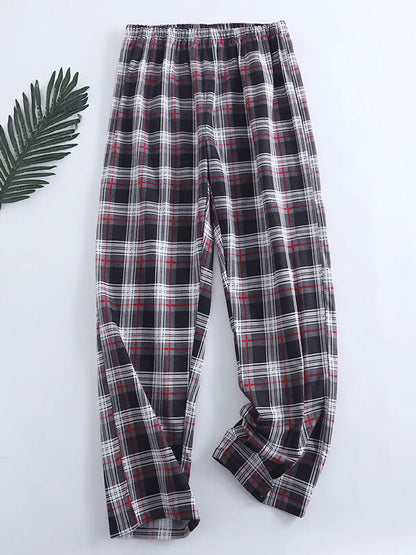 Pyjama Pour Homme à Carreaux "Rêve Urbain"
