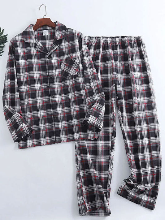 Pyjama Pour Homme à Carreaux "Rêve Urbain" | Pyjama Shop