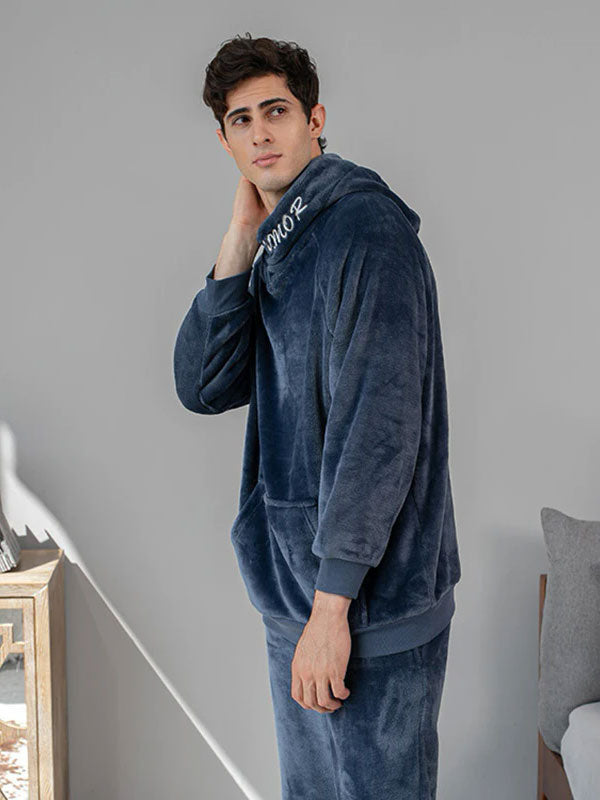 Pyjama D'hiver Chaud Pour Homme "Douce Nuit Polaire"