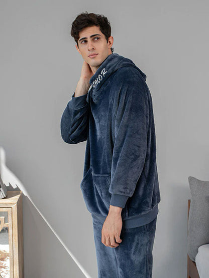 Pyjama D'hiver Chaud Pour Homme "Douce Nuit Polaire"