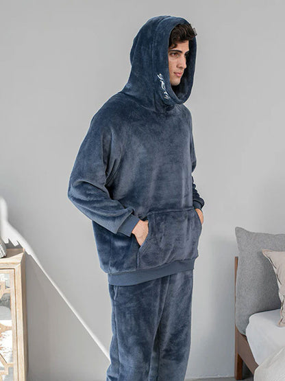 Pyjama D'hiver Chaud Pour Homme "Douce Nuit Polaire"