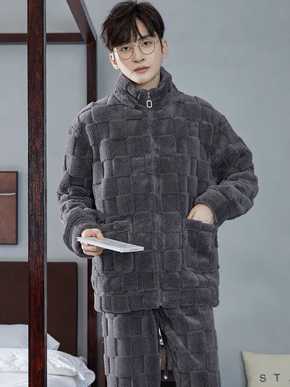 Pyjama D'hiver Polaire Pour Homme "Polaire Douillet" | Pyjama Shop