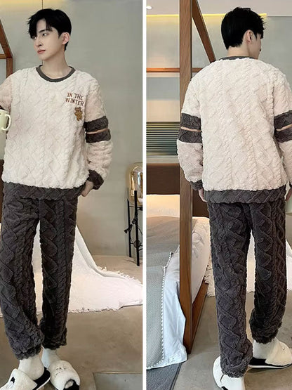 Pyjama d'hiver Pour Homme "Évasion d'Hiver"