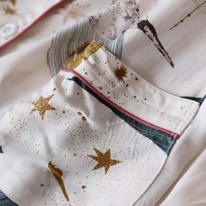 Pyjama japonais femme coton