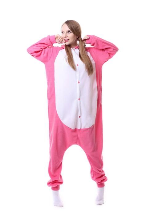 Combinaison Pyjama Lapin Rose