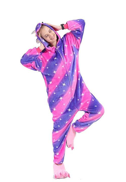 Combinaison Pyjama Licorne Bicolore