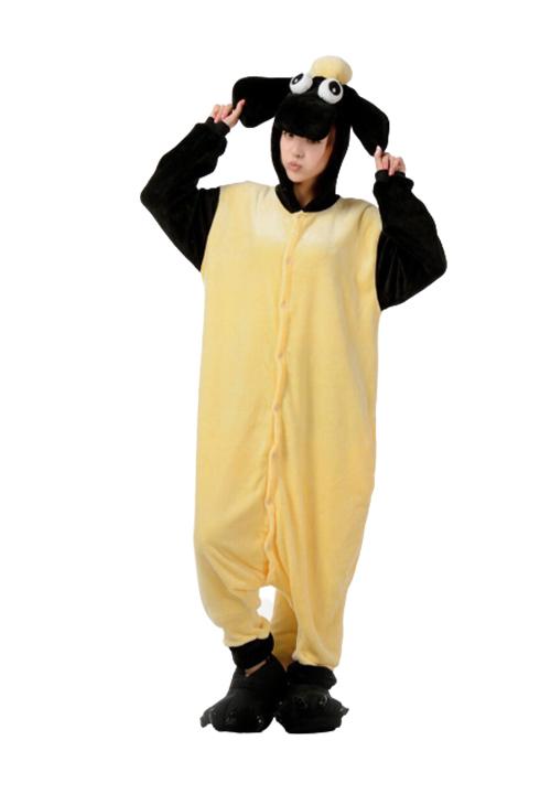 Combinaison Pyjama Mouton Noir