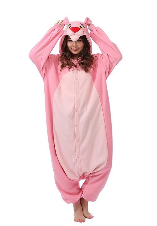 pyjama panthère rose