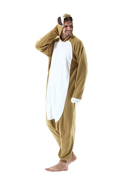 Combinaison Pyjama Paresseux Brun