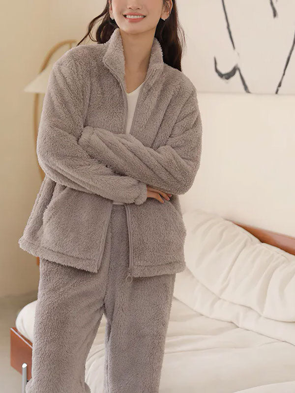 Pyjama Polaire Gris Pour Femme "Rêve Polaire"