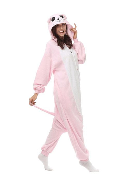 Combinaison Pyjama Souris Rose