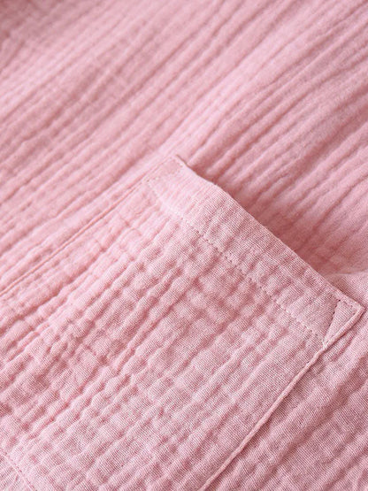 Pyjama Avec Veste Rose Pour Femme "Rêverie de Perle"