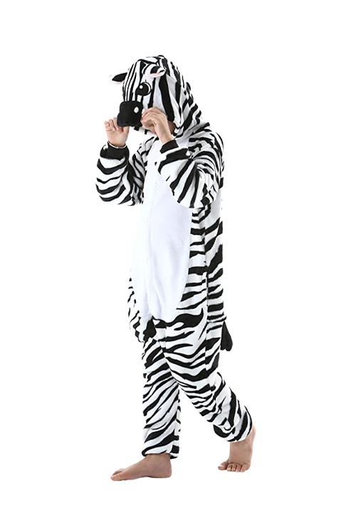 Combinaison Pyjama Zèbre Sauvage