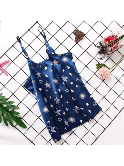 Pyjama En Satin "Rêve Nocturne"
