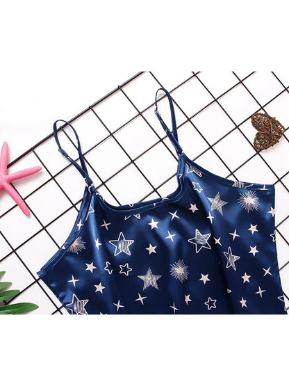 Pyjama En Satin "Rêve Nocturne"