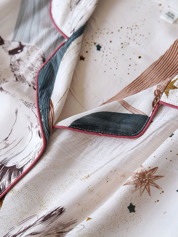 Pyjama Pour Femme 2 Pièces "Reflet d'Étoile"