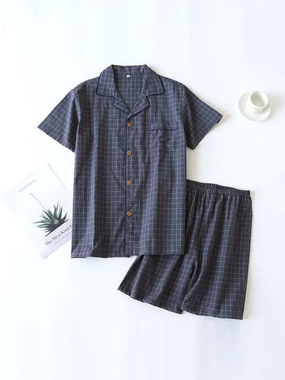 Ensemble Pyjamas Short Pour Homme "Brise Marine" | Pyjama Shop