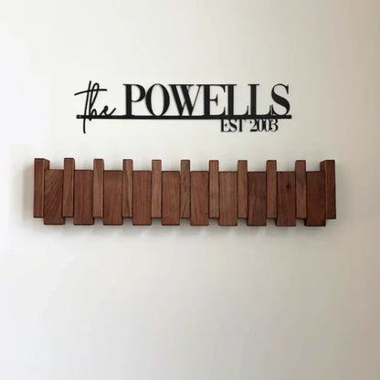 BoisHarmonie | Porte-Manteau Design Piano en Bois