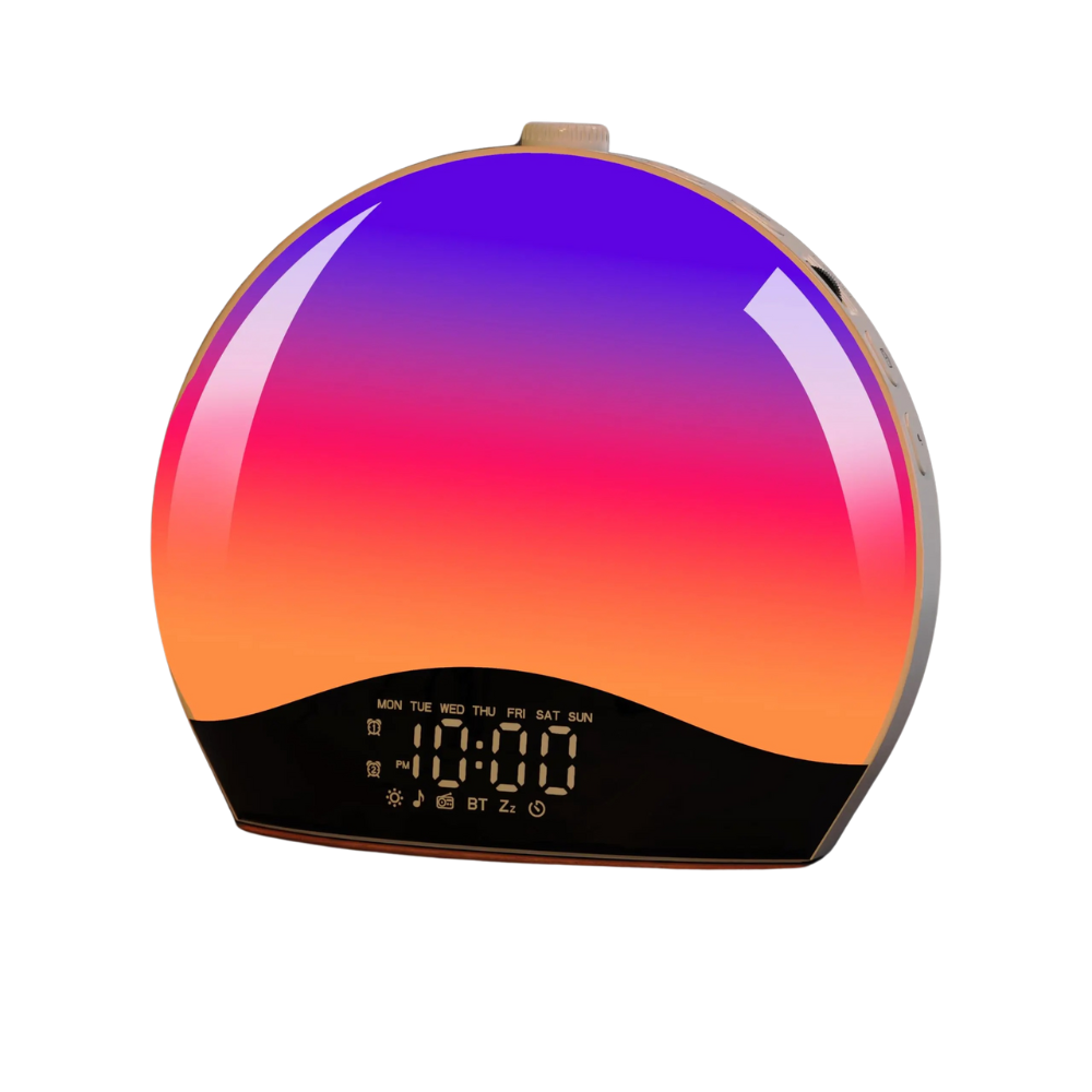Radio réveil connecté lumineux