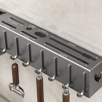 Range-couteaux mural multi-fonctionnel pour ustensiles de cuisine