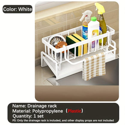 Range-éponge Cuisine Design Noir White