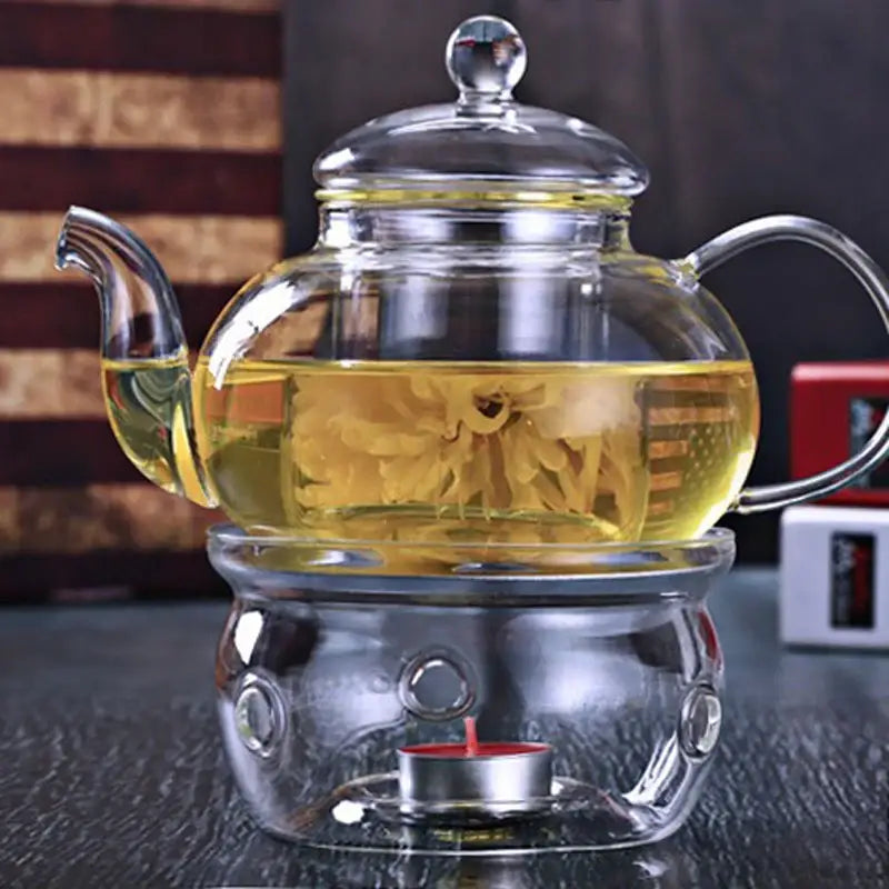 Réchaud Théière en Verre