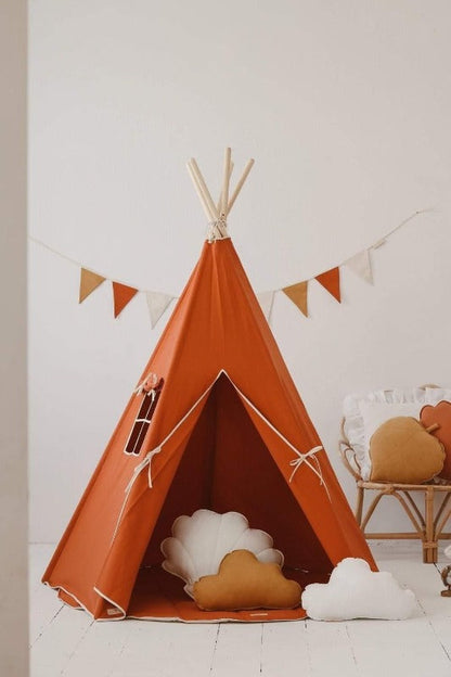 Ensemble tipi et tapis enfant « Renard »