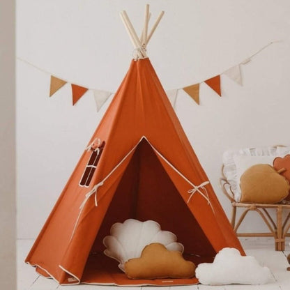 Ensemble tipi et tapis enfant « Renard »