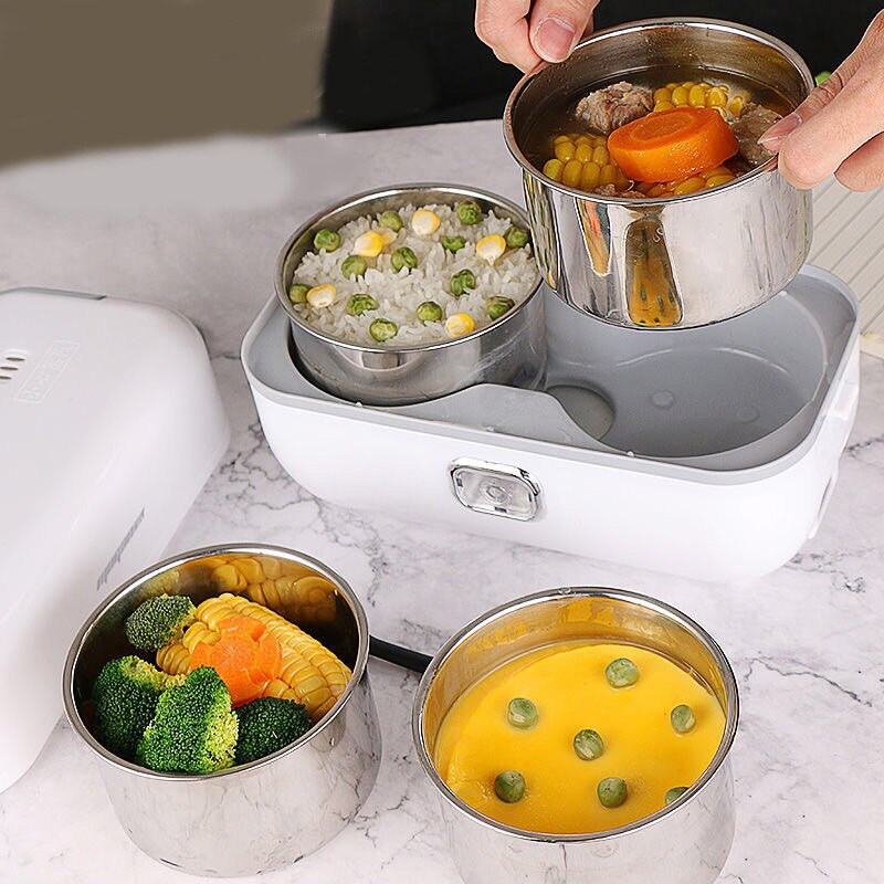 Lunch Box Chauffante Blanche Un Etage